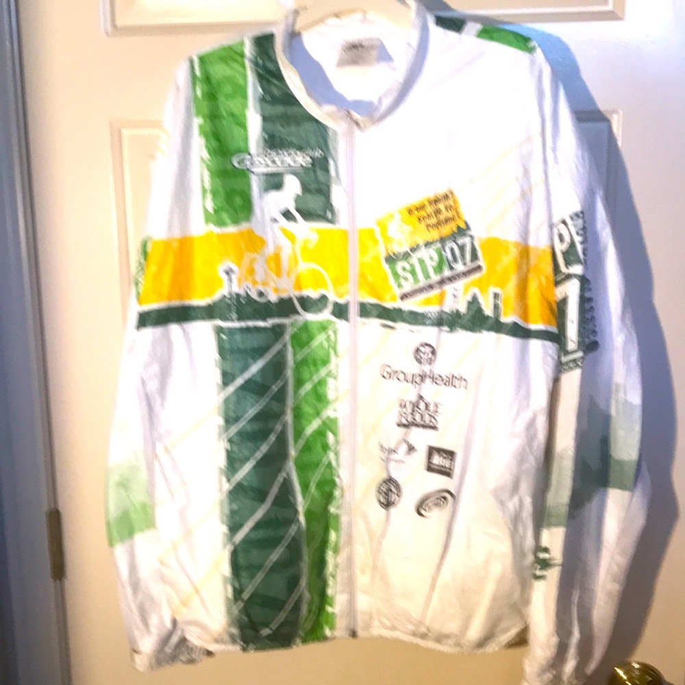 Leslie Jordan Cycling Rain Coat XXL
